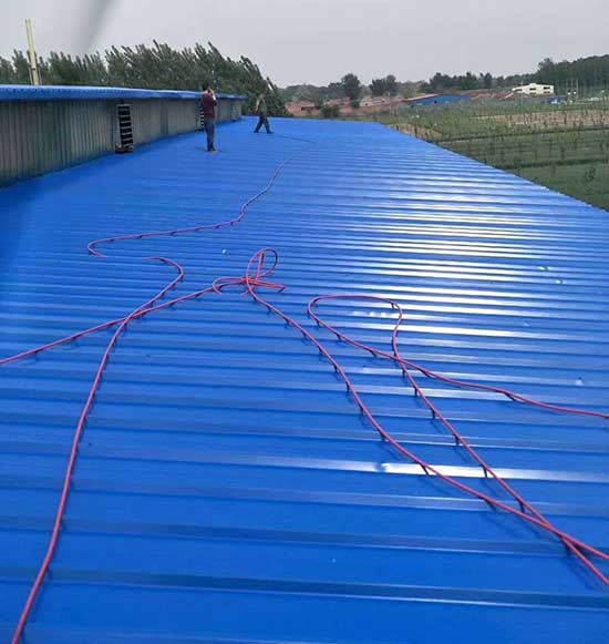 彩鋼瓦防水防腐涂料噴涂機(圖2) H5800彩鋼瓦防水防腐涂料噴涂施工