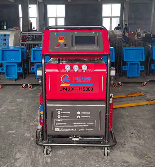 發(fā)泡地磚 聚氨酯發(fā)泡設(shè)備(圖1) H5800PLC觸摸屏聚氨酯發(fā)泡設(shè)備